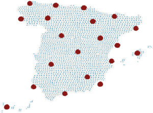 Mapa acuicultura España